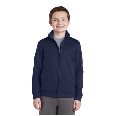Sport Tek Fleece Poly Full-Zip Jacket (100% polyester)